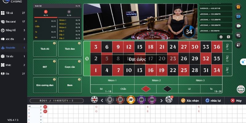 Roulette 999BET – Vòng quay đổi đời